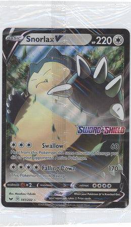Snorlax V : JUMBO PROMO (Sealed) - 141/202 - Lockett Labs UK