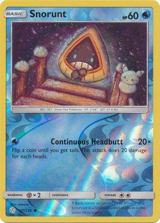 Snorunt : COSMIC ECLIPSE (Reverse holo) - 47/236