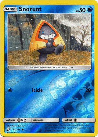 Snorunt : UNIFIED MINDS (Reverse holo) - 37/236