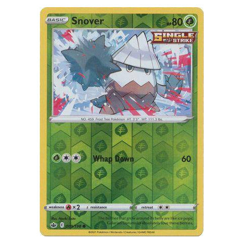 Snover : CHILLING REIGN (Reverse holo) - 009/198