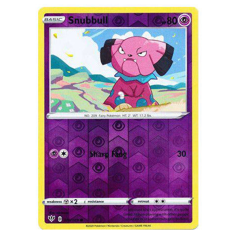 Snubbull : DARKNESS ABLAZE (Reverse holo) - 070/189