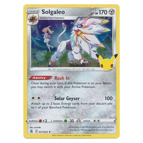 Solgaleo : CELEBRATIONS (Holo) - 021/025