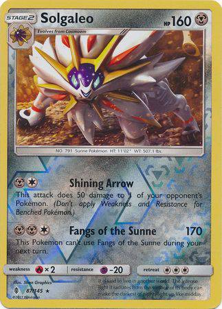 Solgaleo : GUARDIANS RISING (Reverse holo) - 87/145