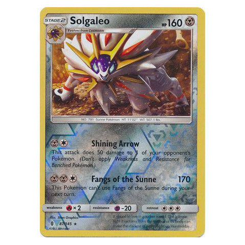 Solgaleo : GUARDIANS RISING (Reverse holo) - 87/145