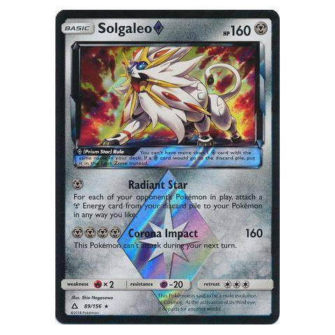 Solgaleo Prism Star : ULTRA PRISM - 89/156