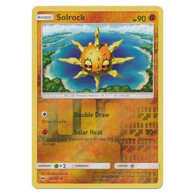 Solrock : BURNING SHADOWS (Reverse holo) - 69/147