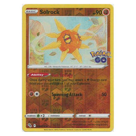 Solrock : POKEMON GO! (Reverse holo) - 039/078