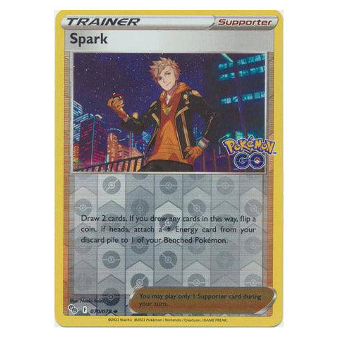 Spark : POKEMON GO! (Reverse holo) - 070/078