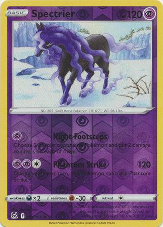 Spectrier : LOST ORIGIN (Reverse holo) - 081/196 - Lockett Labs UK