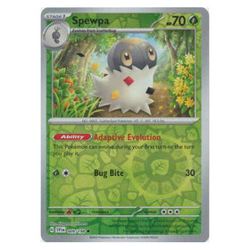 Spewpa : SCARLET & VIOLET BASE (Reverse holo) - 009/198