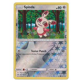 Spinda : SUN & MOON BASE (Reverse holo) - 102/149