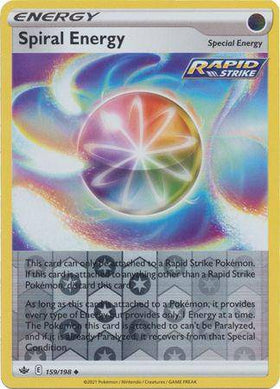 Spiral Energy : CHILLING REIGN (Reverse holo) - 159/198