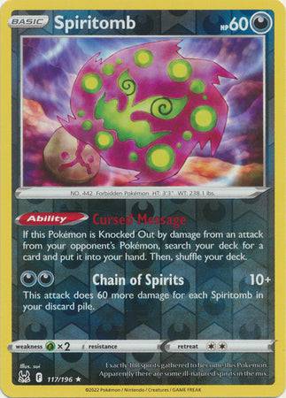 Spiritomb : LOST ORIGIN (Reverse holo) - 117/196