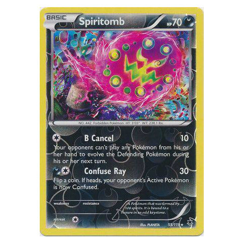 Spiritomb : PHANTOM FORCES (Reverse holo) - 55/119
