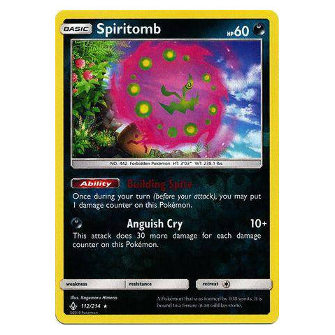 Spiritomb : UNBROKEN BONDS (Reverse holo) - 112/214