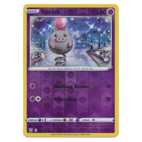 Spoink : BATTLE STYLES (Reverse holo) - 055/163