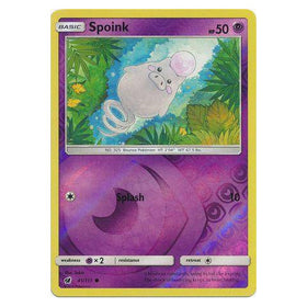 Spoink : CRIMSON INVASION (Reverse holo) - 41/111