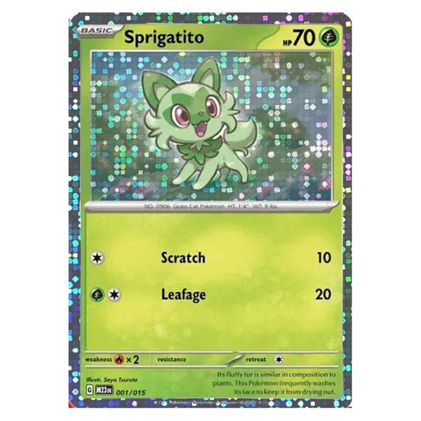 Sprigatito : MCDONALDS 2023 (Holo) - 001/015