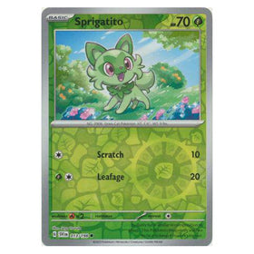 Sprigatito : SCARLET & VIOLET BASE (Reverse holo) - 013/198