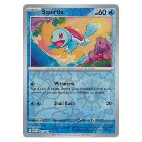 Squirtle : 151 (Reverse holo) - 007/165