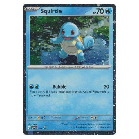 Squirtle : PROMO (Holo) - SVP048