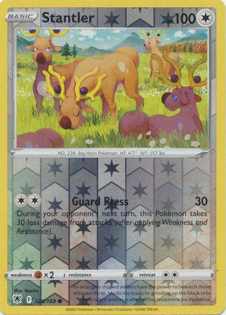 Stantler : ASTRAL RADIANCE (Reverse holo) - 125/189 - Lockett Labs UK