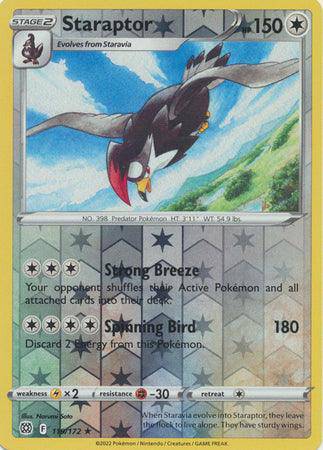 Staraptor : BRILLIANT STARS (Reverse holo) - 119/172