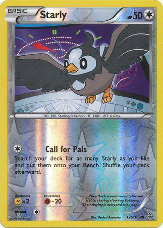 Starly : BREAKTHROUGH (Reverse holo) - 125/162