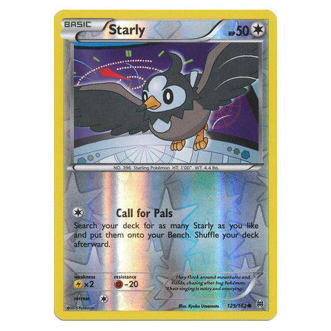 Starly : BREAKTHROUGH (Reverse holo) - 125/162
