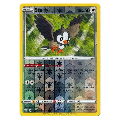 Starly : DARKNESS ABLAZE (Reverse holo) - 145/189