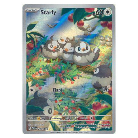 Starly : SCARLET & VIOLET BASE - 221/198