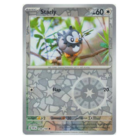 Starly : SCARLET & VIOLET BASE (Reverse holo) - 148/198