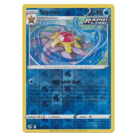 Starmie : FUSION STRIKE (Reverse holo) - 053/264