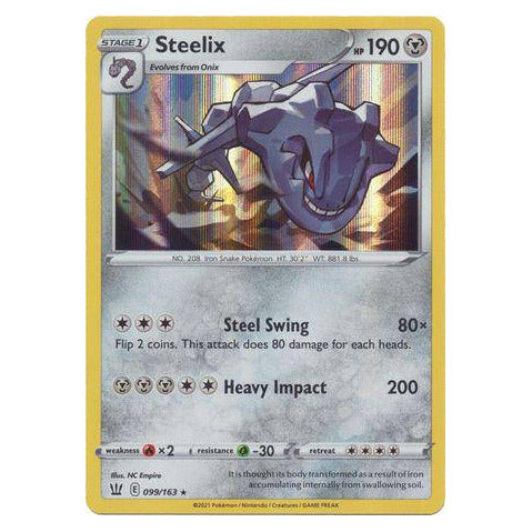 Steelix : BATTLE STYLES (Holo) - 099/163