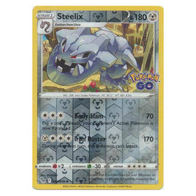 Steelix : POKEMON GO! (Reverse holo) - 044/078
