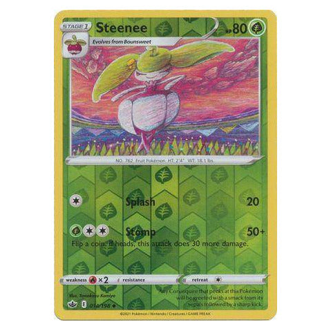 Steenee : CHILLING REIGN (Reverse holo) - 014/198