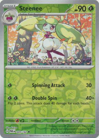Steenee : PARADOX RIFT (Reverse holo) - 009/182 - Lockett Labs UK