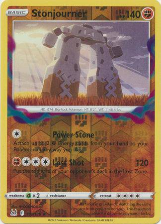 Stonjourner : LOST ORIGIN (Reverse holo) - 111/196 - Lockett Labs UK