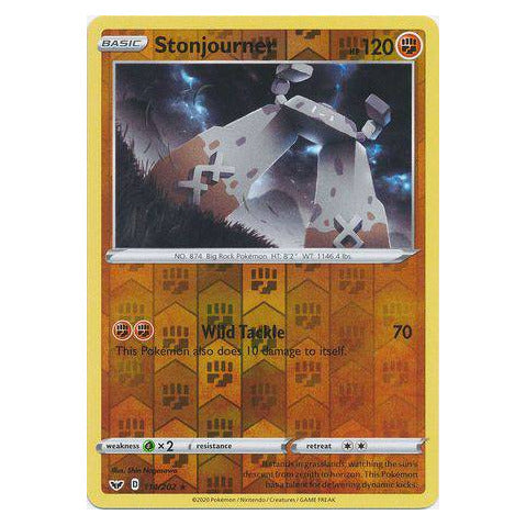 Stonjourner : SWORD & SHIELD BASE (Reverse holo) - 114/202
