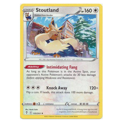 Stoutland : EVOLVING SKIES - 135/203