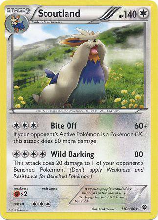 Stoutland : XY BASE - 110/146