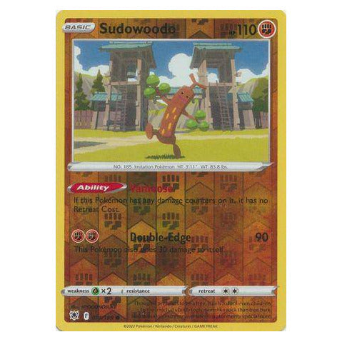 Sudowoodo : ASTRAL RADIANCE (Reverse holo) - 074 /189