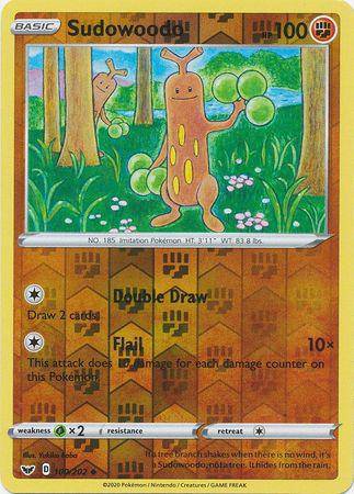 Sudowoodo : SWORD & SHIELD BASE (Reverse holo) - 100/202