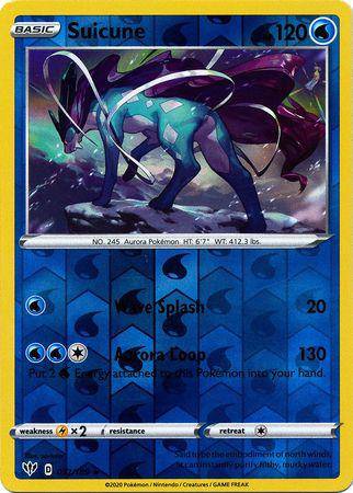 Suicune : DARKNESS ABLAZE (Reverse holo) - 037/189 - Lockett Labs UK