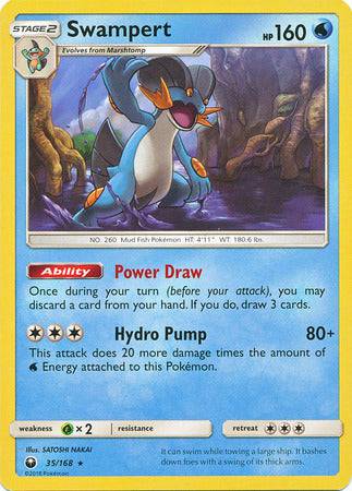 Swampert : CELESTIAL STORM - 35/168