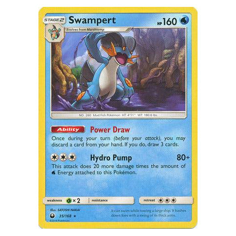 Swampert : CELESTIAL STORM - 35/168