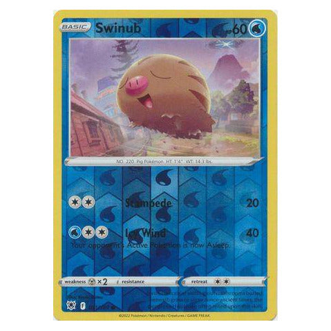 Swinub : ASTRAL RADIANCE (Reverse holo) - 031/189