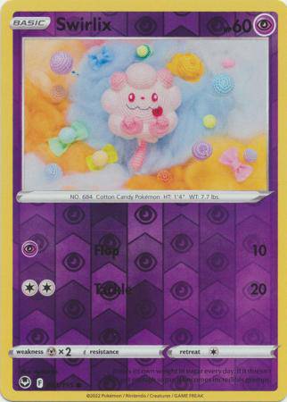 Swirlix : SILVER TEMPEST (Reverse holo) - 083/195