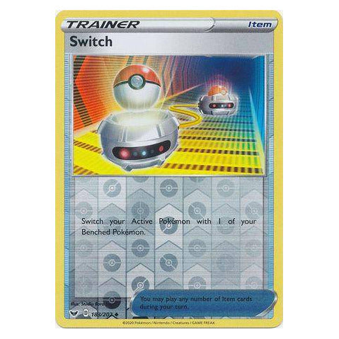 Switch : SWORD & SHIELD BASE (Reverse holo) - 183/202