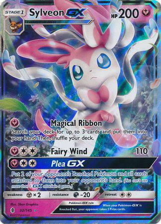 Sylveon GX : GUARDIANS RISING - 92/145 - Lockett Labs UK